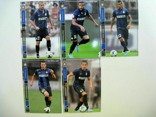 Panini Football League PFL Team Base Inter Ranocchia Handanovic Zanetti Milito - Picture 33 of 66