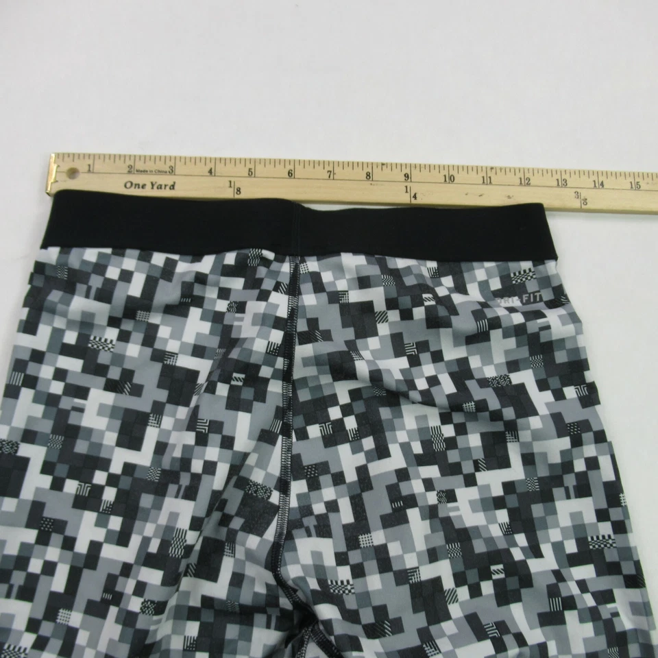 Nike Pro Leggings Womens Medium Workout Waist 24" Inseam 28" Lightweight - Image 4 of 4