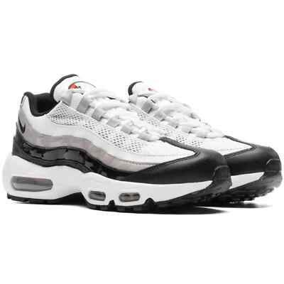 靴 Nike Air Max 95 OG White and Black US9.5 Nike Air Max 95 White Sneakers Retro Running Trainers Women