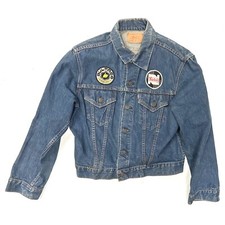 Vintage 60s Levi s Big E Type3 70505-0217 526 Denim Jacket Size 44 Made In USA