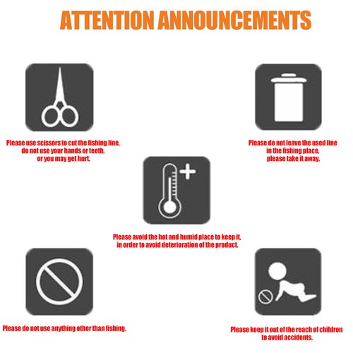 12 Strands Braided Fishing Line PE Multifilament Multicolor Super Strong Line - Picture 11 of 15