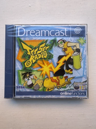 Jet Set Radio - SEGA Dreamcast - Brand New & Sealed - PAL UK