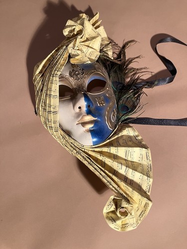 Vintage Mask Hand Made In Venice - Picture 3 of 10