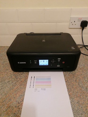 Canon PIXMA TS5150 kabelloser All-in-One-Multifunktions-Tintenstrahldrucker – schwarz - Bild 3 von 11