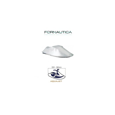 Copertura per Moto d/'Acqua Telo Copri Jetski in Tessuto Oxford 600D Impermeabile Anti UV Copribarca Jet Ski per Lunghezza da 294cm-342cm Jetski,Blue Black