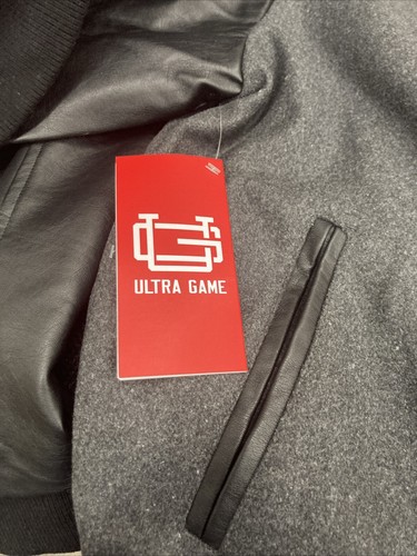 Ultra Game NBA Herren Full-Zip Classic Varsity Jacke Houston Rockets Medium - Bild 3 von 3