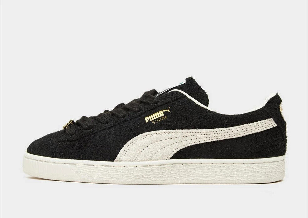 PUMA BLACK SUEDE CLASSIC XXI BOYS Sneakers Casual YOUTH Size US 5