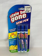 Stain Be Gone Mini Pen Instant Stain Remover Safe On Colors 5" Long Pack Of 3