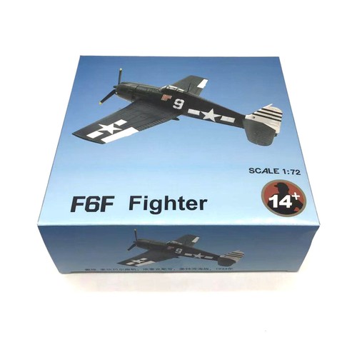 USN 1945 Grumman F6F Hellcat avión de combate militar juguete diecast NS modelo 1:72 - Imagen 10 de 11