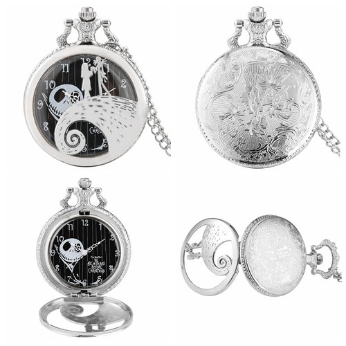 Reloj Bolsillo Analógico Cuarzo Steampunk con Collar Cadena para Amigos Regalos de Navidad - Imagen 103 de 116