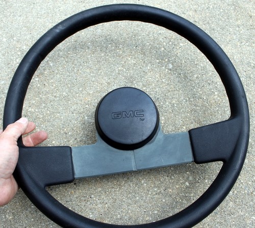 GMC Jimmy S10 S15 Chevrolet Blazer Two Spoke Steering Wheel OEM - Picture 9 of 14