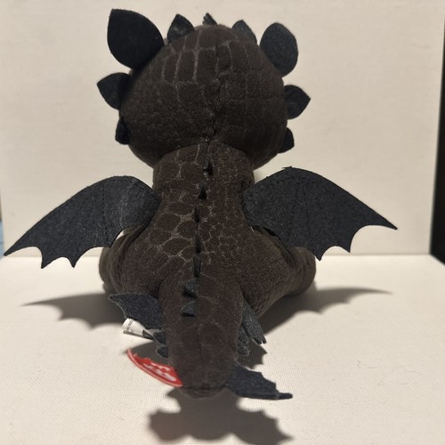 How to Train Your Dragon BLACK TOOTHLESS 6" Plush STUFFED ANIMAL Toy NEW w/ TAG - Picture 3 of 7