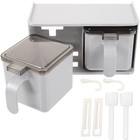 1 Set von Küchen -Gewürzbox -Lagerbehälter Gewürz Jar Gewürzbehälter