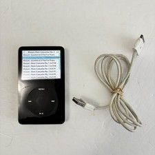 Apple iPod Classic 5th Gen 60GB Black A1136 - 9000+ Songs (95% Classicial)
