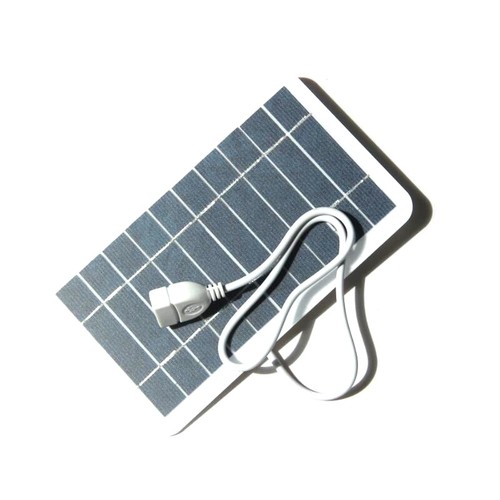 USB Solar Panel Power Bank for Outdoor Camping Hiking Phone Charger 5V Portable - Picture 3 of 6