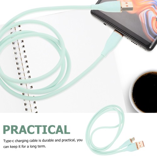 Fast Charging Data Cable Type-c Interface Cord Silicone Usb-c to - 第 3/12 張圖片