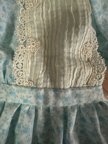 Vintage Doll Dress W/Pin Tucks & Lace Handmade For 14”-18” Doll Bisque French - Picture 5 of 7