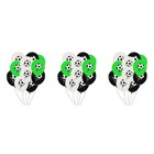 3 Pack Kids Birthday Decorations Party Balloons Football Printing