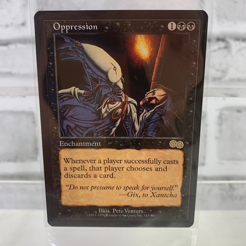1998 Magic The Gathering: Urza's Saga Oppression 143/350 - Bild 1 von 2