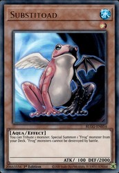Substitoad BLGG-EN054 Ultra Rare 1st Edition