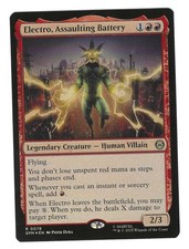 MTG: Electro, Assaulting Battery - #76 - Marvel's Spider-Man - Foil - NM