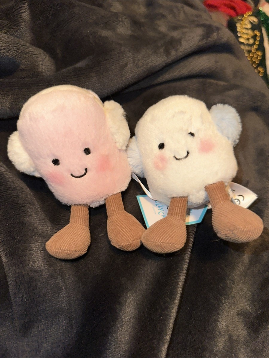 Authentic Jellycat Amuseables Marshmallows Christmas Rare NWT Sold