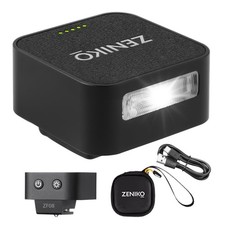 ZENIKO ZF-08 Camera Flash and Lightweight Portability ZF-08, Black