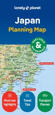 Lonely Planet Japan Planning Map by Lonely Planet