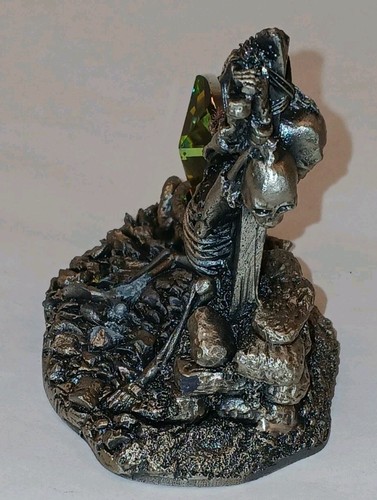 Tudor Mint Dark Secrets The Forgotten Skeleton 3" Pewter Figurine - No Box - Picture 2 of 6