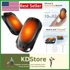 Rechargeable Hand Warmers 2-Pack, Portable Magnetic USB Warmers for Outdoor