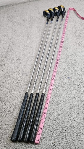 PowerBuilt Countess 1,3,5,7 Vintage Persimon Woods Blue Steel Shaft Original - Picture 21 of 21