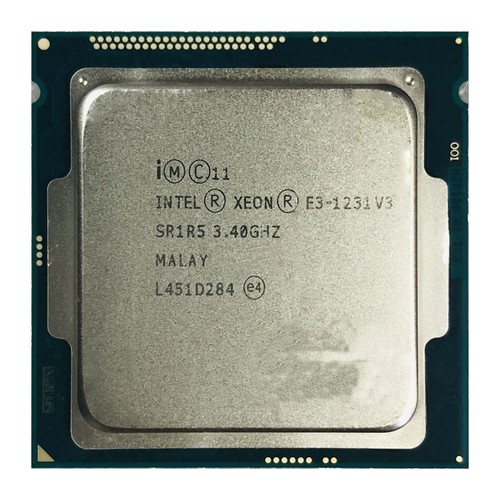 Intel Xeon E3-1231 v3 3.40 GHz Quad-Core 8 Threads 80W LGA 1150 CPU Processor - Picture 4 of 4
