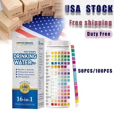 16 in 1 Home Water Testing Kit for Swimming Pool, Aquarium, Spa, Tap, Well Water