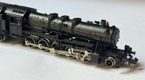 Fleischmann 7178 Kriegslok 2-10-0 steam locomotive, black, N Scale - Picture 5 of 13
