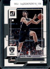 2022-23 Panini Donruss Joe Harris /199 Base Press Proof Purple #9