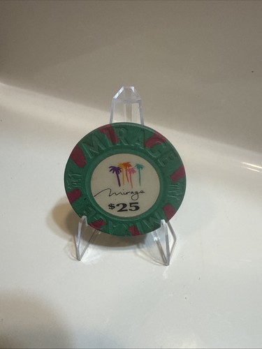 Mirage Las Vegas $25 Chip 1989