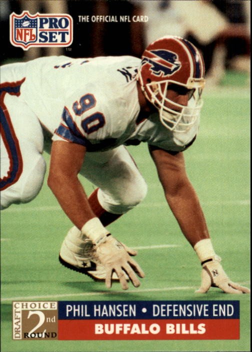 1991 Pro Set #783 Phil Hansen RC - FB