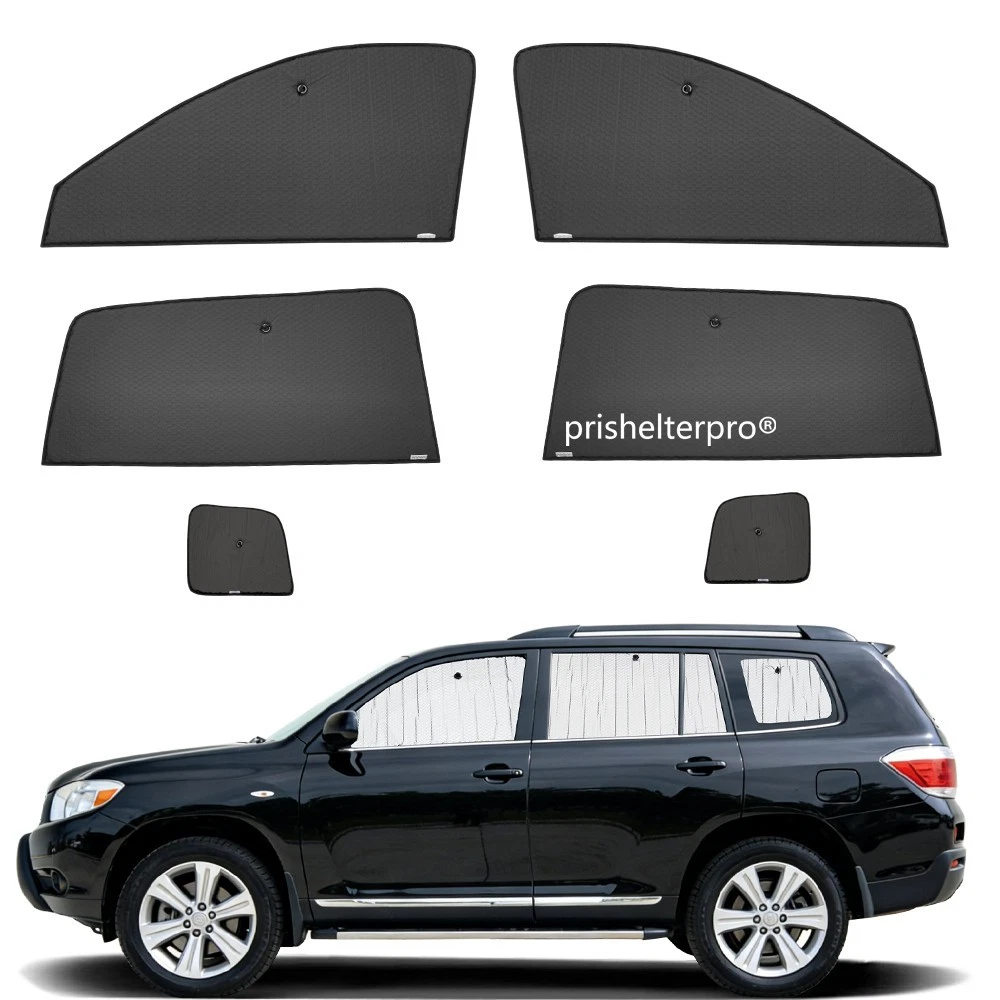 Parasole Ombrello Per Toyota Highlander 2020-2024, Protezione Solare Per Parabrezza, Ripiegabile, Blocca UV E Calore