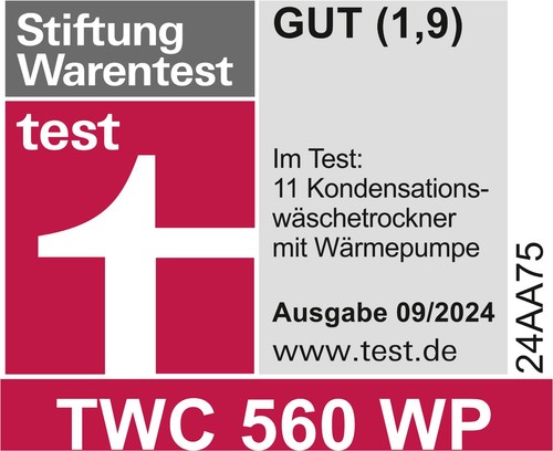 Miele TWC 560 WP Wärmepumpentrockner lotosweiß / C - Bild 5 von 7