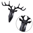 2 pcs Three-dimensional Deer Horn Shaped Hooks Creative Decorative Deer Antlers