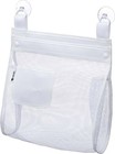 Yamazaki storage bag bath toy bag Square white 3367