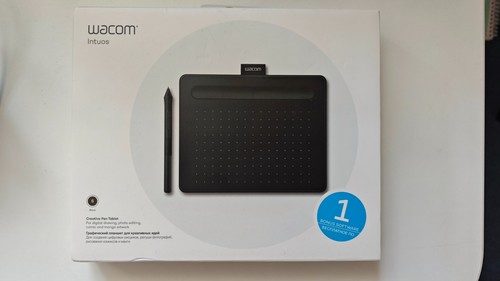 Wacom Intuos CTL-4100K-N /K0-BX Graphics Tablet - Black - BRAND NEW (unopened) - Picture 2 of 3