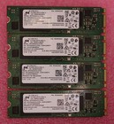 USED FOUR Micron MTFDDAV512TDL 512GB SATA M.2 2280 SSD 6Gb/s TLC NAND 100%