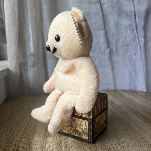 Snuggles Fabric Softener Bear Mascot 8" Bean Bag Plush Teddy Vintage 1999 - Picture 3 of 15