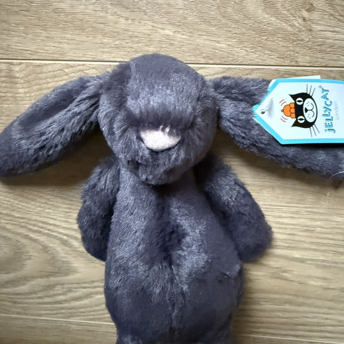  Medium Bashful Inky Bunny 黒 うさぎ Jellycat Bashful Inky Bunny Medium Plush Black Lovey 12
