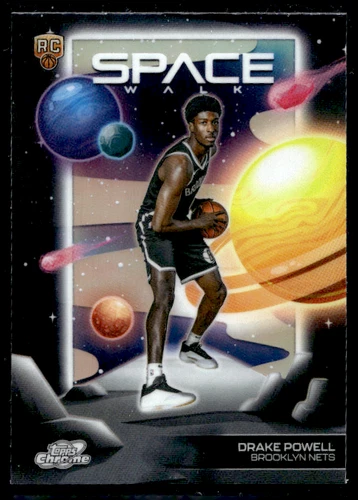 2025-26 Topps Cosmic Chrome Drake Powell Space Refactor