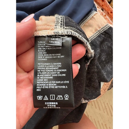 We The Free People Vancouver Velvet Button Down Oversized Shirt Kimono Morgenmantel XS - Bild 9 von 10