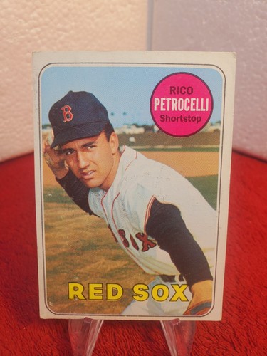 1969 Topps MLB Rico Petrocelli #215 Boston Red Sox - Picture 2 of 3