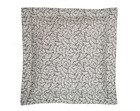 3 Thomasville Leaf Print Euro Sham – Bouvier Black 26" X 26"