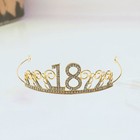 Birthday Toppers for Cakes Decor Headdress Crown Decoration Wedding